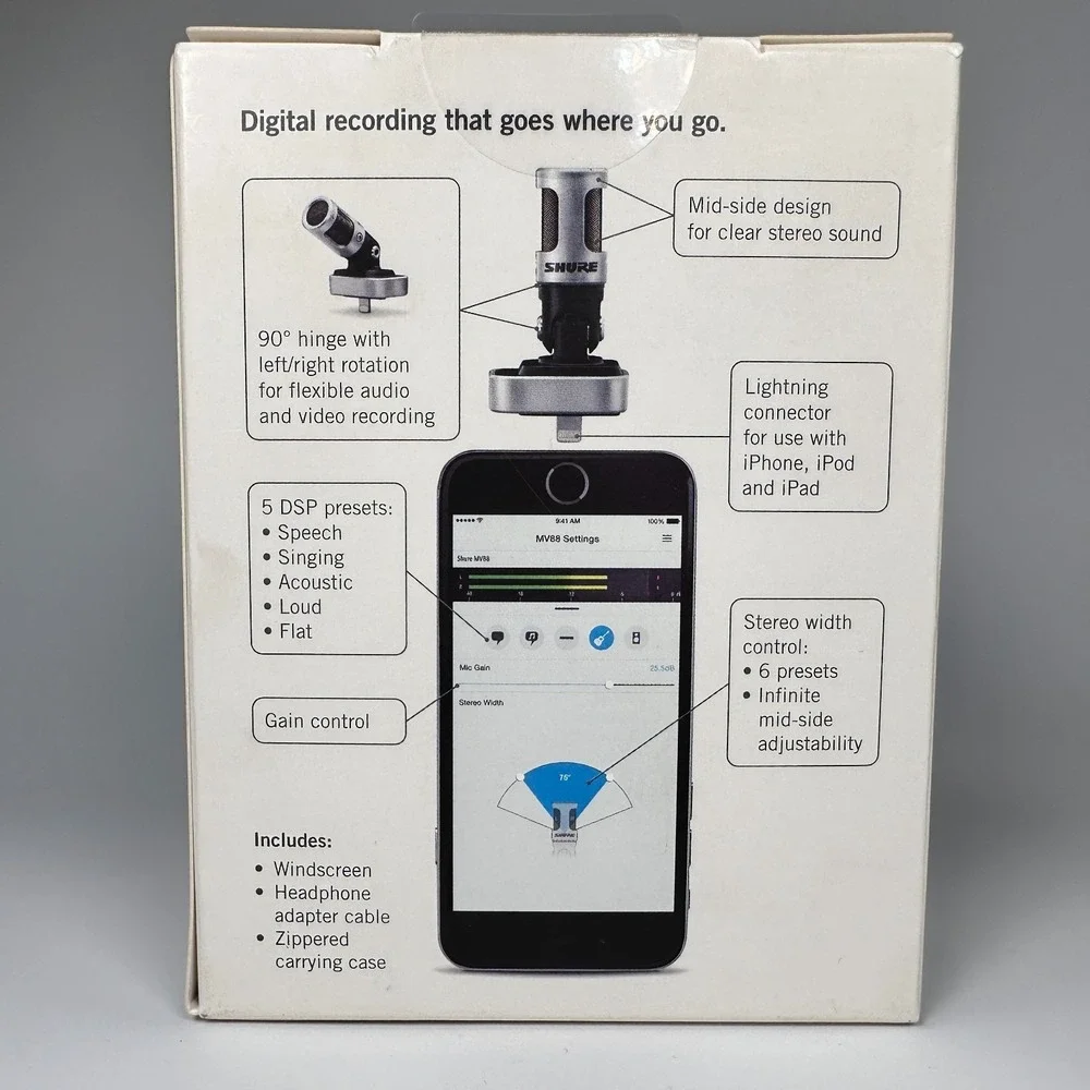 Shure mv88 digital